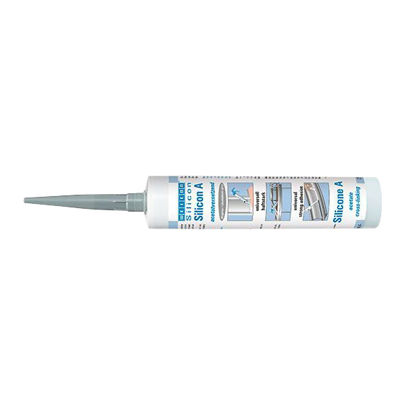 WEICON Silicon Standard grau 310 ml - Industrie-Silikon A