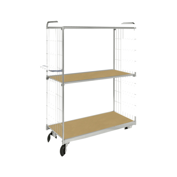 ESD-Etagenwagen 3 Ladeflächen Tragfähigkeit 300kg 1190x650mm - ESD-Etagenwagen Serie 9000, Tragfähigkeit 300 kg