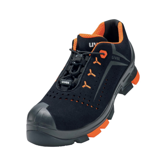 UVEX 65012, gelochter Halbschuh, Microvelour, Gr. 40 - gelochter Halbschuh, Microvelour | Typ 65012