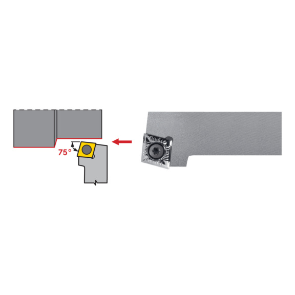 ATORN Klemmhalter positiv SCRCL 0808 D06 - SCRC Klemmhalter Positiv Rechts