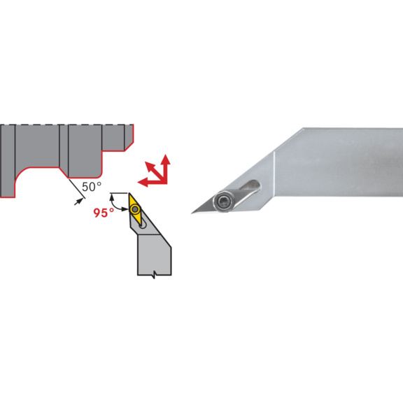 ATORN SVJC Klemmhalter Positiv Rechts SVJC R/L2525 M16 - SVJC Klemmhalter Positiv Rechts