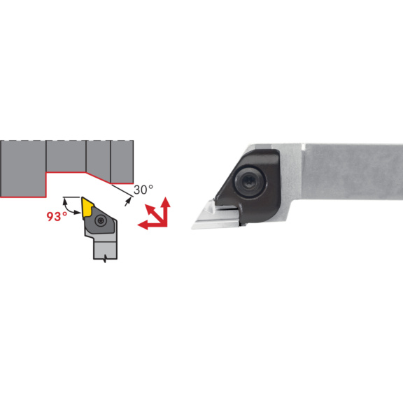 ATORN CKJN Klemmhalter Negativ Links CKJN R/L 2525 M16 - CKJN Klemmhalter Negativ Links