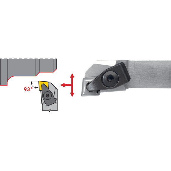 ATORN DCLN Klemmhalter Negativ Links DCLN R/L 2525 M12 - DCLN Klemmhalter Negativ Links