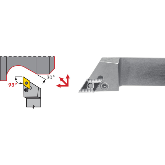 ATORN PDJN Klemmhalter Negativ Rechts PDJN R/L 2525 M11 - PDJN Klemmhalter Negativ Rechts