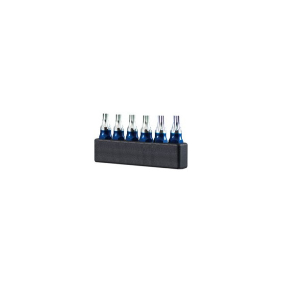 0-TPK-B02-08IP-25 SLOKY, 25 mm Bits für TORX PLUS Schrauben, 6 Stück - Bits für Drehmoment Schraubendreher für TORX PLUS Schrauben