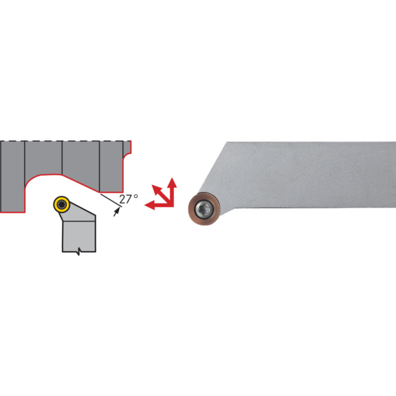 ATORN Klemmhalter positiv SRGCR 1616 H10 - SRGC Klemmhalter Positiv Rechts