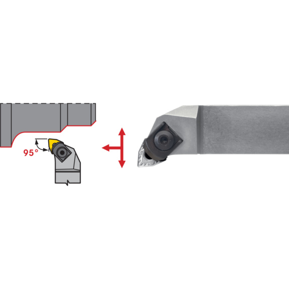 ATORN MWLN Klemmhalter Negativ Rechts MWLN R/L 2525 M08 - MWLN Klemmhalter Negativ Rechts