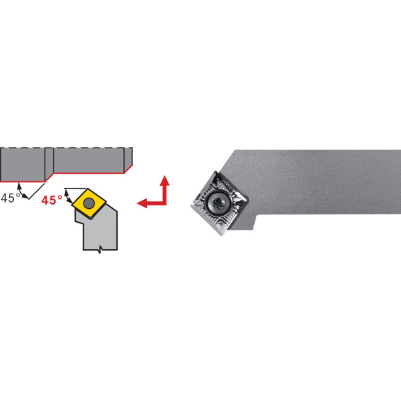 ATORN Klemmhalter positiv SCSCR 1616 H12 - SCSC Klemmhalter Positiv Rechts