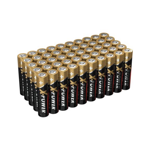 ANSMANN X-Power Alkaline Typ AAA Batterien 50er Pack - Batterien X-Power Alkaline Premium AAA