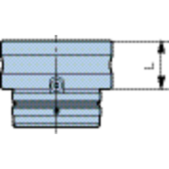 802.946 BIG KAISER, Adapter TMA50-80R - Adapter TMA