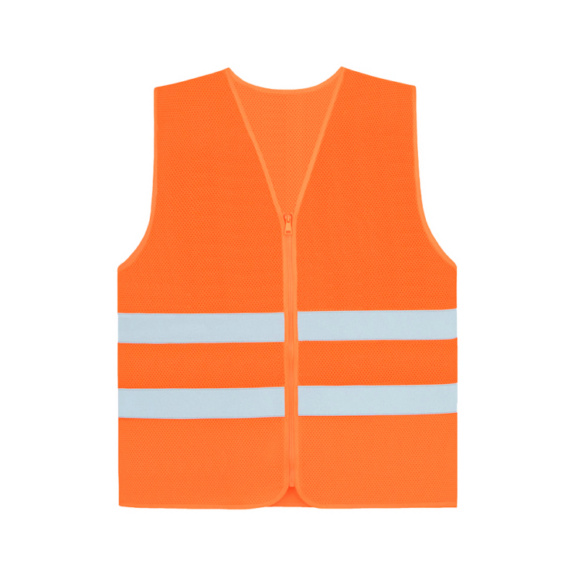 Gilet haute visibilite maille KORNTEX Rhodes orange taille S M