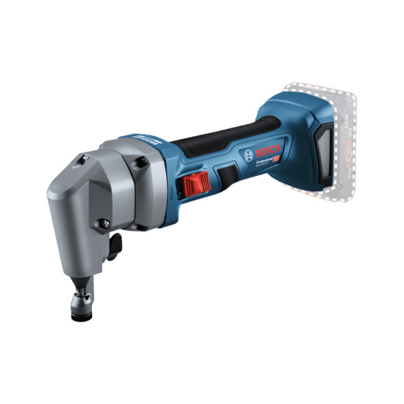 BOSCH GNA 18V 16 E cordl nibbler no load speed 1 400 rpm cut width 5 mm