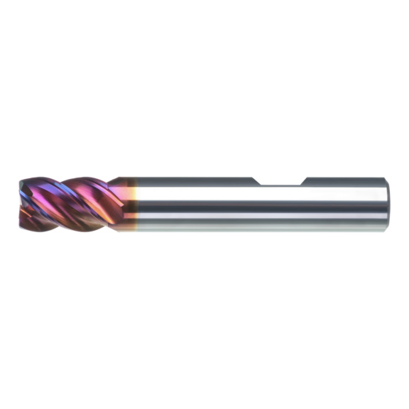 Solid carbide HPC end mill - 1