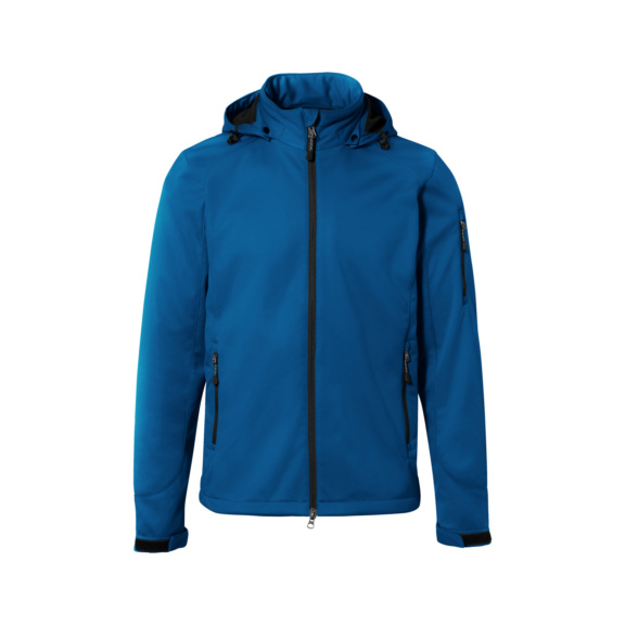 HAKRO Herren Softshelljacke Ontario, royalblau, Gr. M - Herren Softshelljacke Ontario