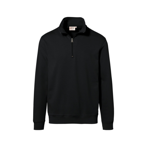 HAKRO Unisex Zip-Sweatshirt Premium, schwarz, Gr. 3XL - Unisex Zip-Sweatshirt Premium