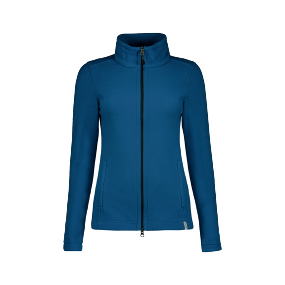 HAKRO Damen Fleecejacke Eco, royalblau, Gr. XS - Damen Fleecejacke Eco