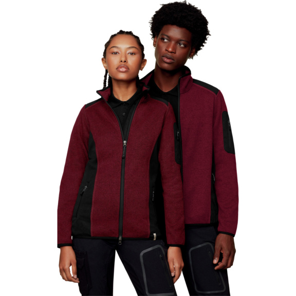 Wine fleece jacket cheap