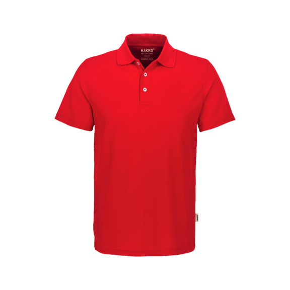 HAKRO Herren Poloshirt Coolmax, rot, Gr. XS - Herren Poloshirt COOLMAX®