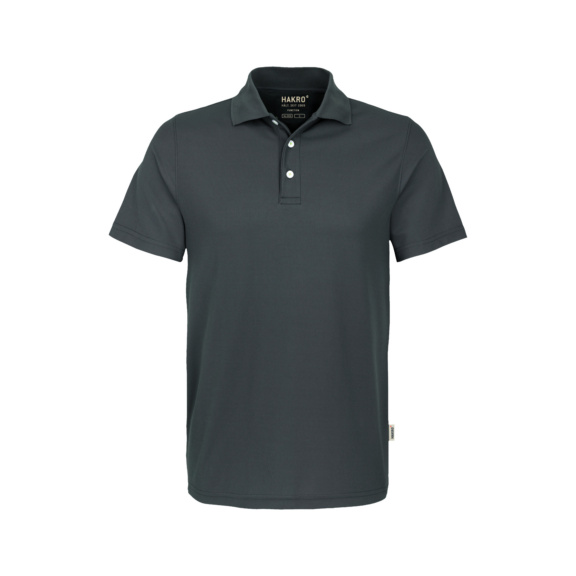 HAKRO Herren Poloshirt Coolmax, anthrazit, Gr. M - Herren Poloshirt COOLMAX®