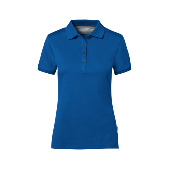 HAKRO Damen Poloshirt Cotton Tec, royalblau, Gr. XXL - Damen Poloshirt COTTON TEC®