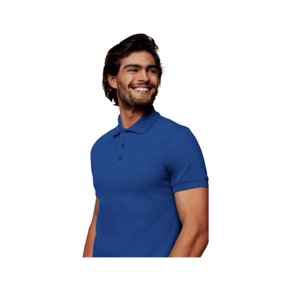 Polo bleu roi homme top