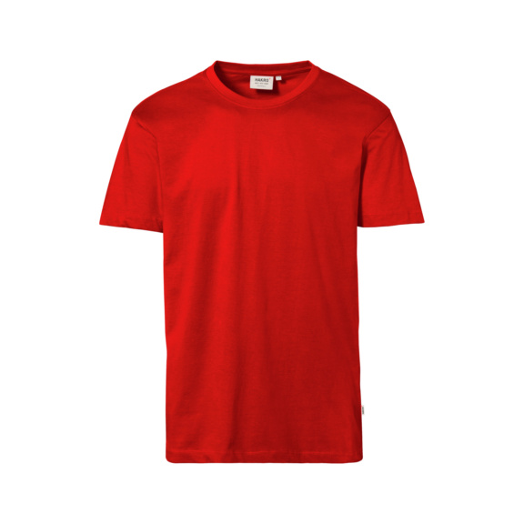 HAKRO Herren T-Shirt Classic, rot, Gr. XL - Herren T-Shirt Classic