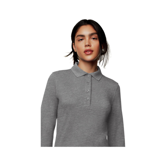 Polo lacoste gris tacheté cheap