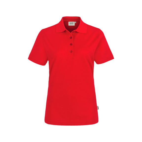 HAKRO Damen Poloshirt Mikralinar, rot, Größe L - Damen Poloshirt MIKRALINAR®