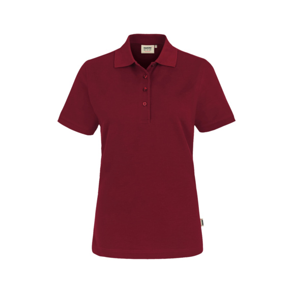 HAKRO Damen Poloshirt Mikralinar, weinrot, Größe XL - Damen Poloshirt MIKRALINAR®