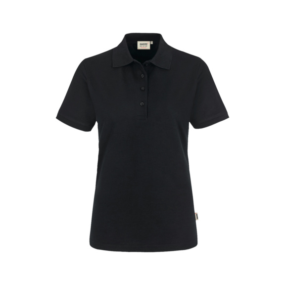 HAKRO Damen Poloshirt Mikralinar, schwarz, Größe XS - Damen Poloshirt MIKRALINAR®