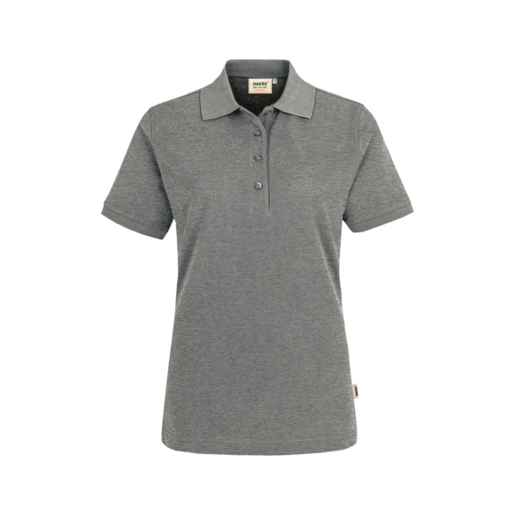 HAKRO Damen Poloshirt Mikralinar, grau meliert, Größe XXL - Damen Poloshirt MIKRALINAR®