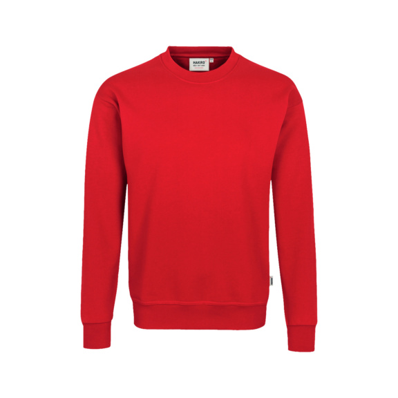 Sudadera unisex HAKRO Mikralinar rojo talla 4XL