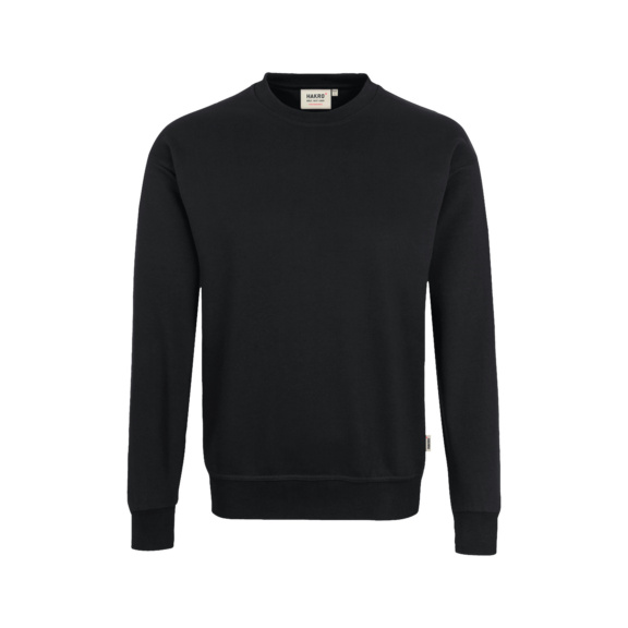 Sweat-shirt Mikralinar® HAKRO unisexe, noir, taille 3XL - Sweat-shirt unisexe MIKRALINAR®