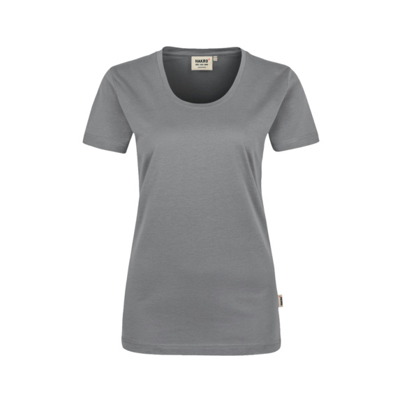 HAKRO Damen T-Shirt Classic, titan, Gr. S - Damen T-Shirt Classic