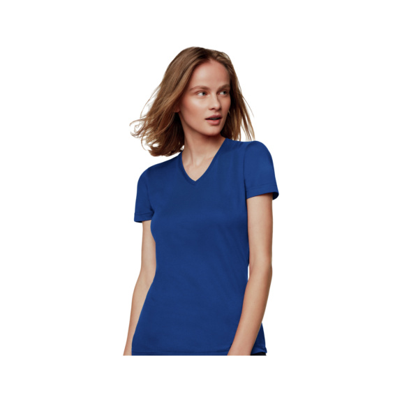 Koningsblauw t shirt dames online