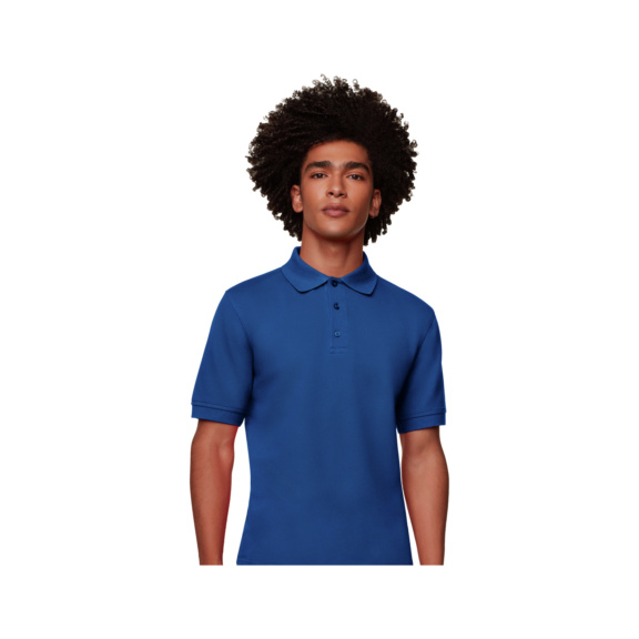 HAKRO men s Mikralinar polo shirt royal blue size 4XL