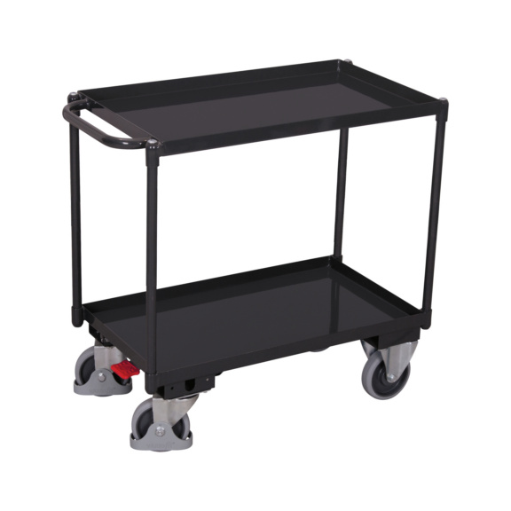 Chariot desserte VARIOFIT sw-700.510/AG avec 2 zones de chargement - Chariot desserte avec deux zones de chargement