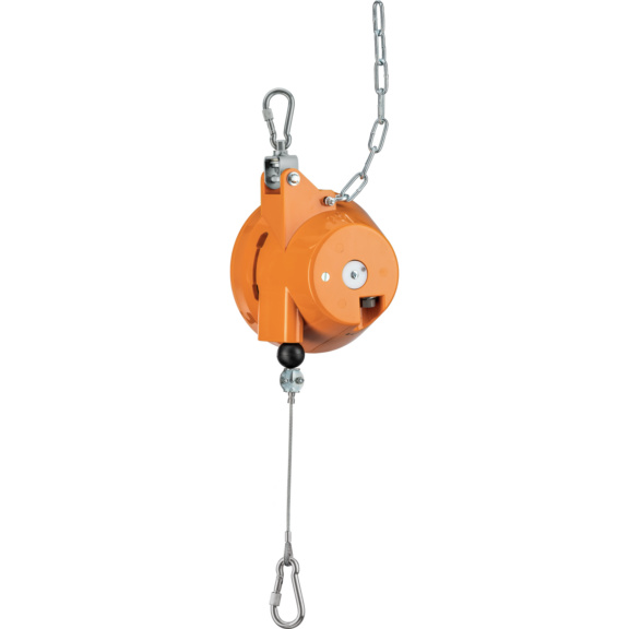 Disp. rappel AUTOSTAT 7230/1 3-5 kg conception antirouille - Balancier avec capacité de charge de 3,0-21,0 kg