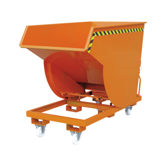 EICHINGER high tipping container 3,000 kg 2,000 l pure orange - High tipping container