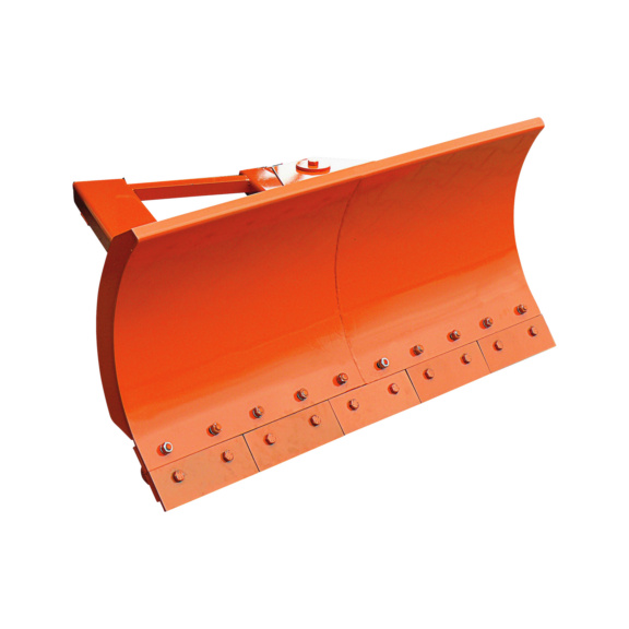 EICHINGER Schneeschieber Schildbreite 2100 mm reinorange PUR - Schneeschieber für Stapler Typ 2071 mit PUR-Schürfleiste