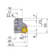 AHX640W-080A08L MITSUBISHI, Wendeschneidplattenfräser Ø80 mm - AHX6, Wendeschneidplattenfräser - 2