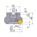 WSX445-063A06AR MITSUBISHI, Wendeschneidplattenfräser Ø63 mm - WSX445, Wendeschneidplattenfräser - 2