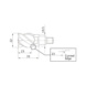 IMX20S4HV22023 EP7020 MITSUBISHI, Schaftfräser iMX System Ø22 mm - IMX_S4HV, Schaftfräser IMX-System - 2