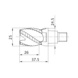 IMX25R4F25026 EP7020 MITSUBISHI, Schaftfräser iMX System Ø25 mm - iMX_R4F, Schruppfräser iMX-System - 2