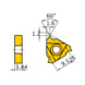 MMT16ER300ISO-S VP15TF MITSUBISHI, WSP, Gewindeschneiden, beschichtet - MMT16ER, Wendeschneidplatte, Gewindedrehen - 2