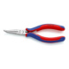 KNIPEX Elektronik-Greifzange 145 mm flache runde lange Backen 45 Grad gewinkelt - Elektronik-Greifzange - 2