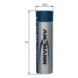 ANSMANN Akku Typ 18650 3,6 V-2600 mAh mit Ladebuchse - Lithium-Ion Akku 18650 - 2