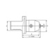 ATORN Präzisionsbohrfutter VDI40 DIN 69880 Drm. 0,5-16 mm - CNC-Präzisions-Kurzbohrfutter VDI - 2