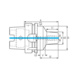 Mandrin expansible HSK100 (ISO 12164) diam. 16 mm A=100 mm - Mandrin expansible hydraulique - 2