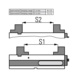 6921694012231 ALLMATIC, Adapterbacke fix 200 mm - Adapterbacken - 3